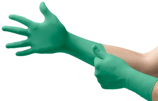 200PR Gloves XS TouchNTuff nitrile green